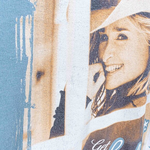 2004 Melissa Etheridge Get Lucky Tonight Tour T-Shirt Medium Y2K Band Music - Picture 6 of 7